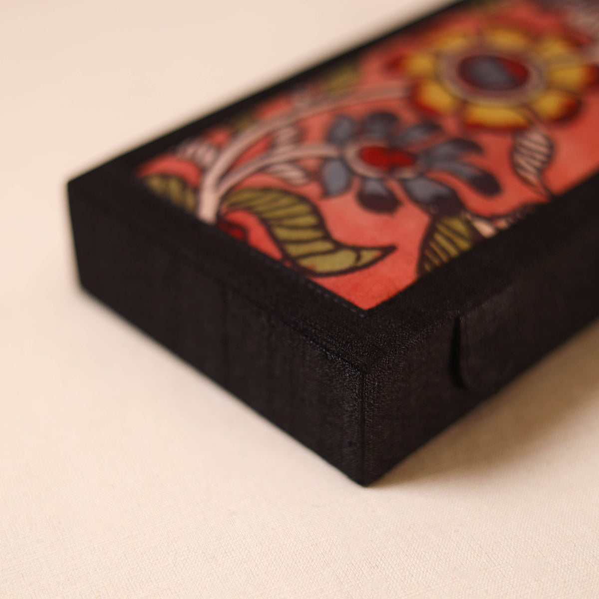Kalamkari Handpainted Jewellery Box by Dwaraka Plus 12