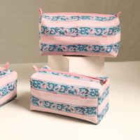 Cotton Toiletry Bag Set