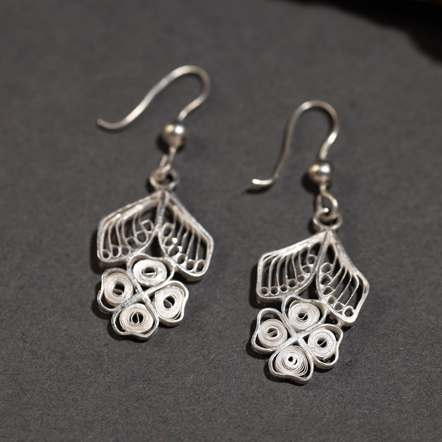 Kalinga Filigree Sterling Silver Earrings 07