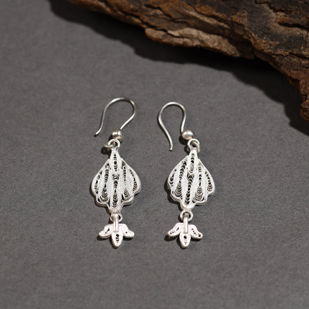 Kalinga Filigree Sterling Silver Earrings 09