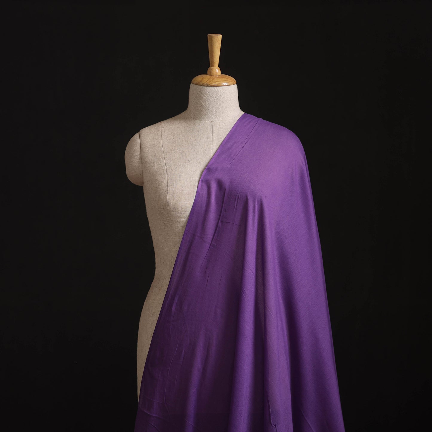 Prewashed Mul Cotton Plain Fabric 24