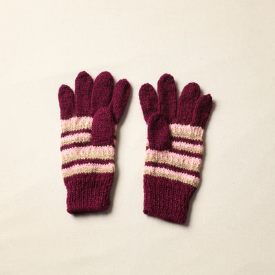 Kumaun Hand Knitted Woolen Gloves (Adult) 34