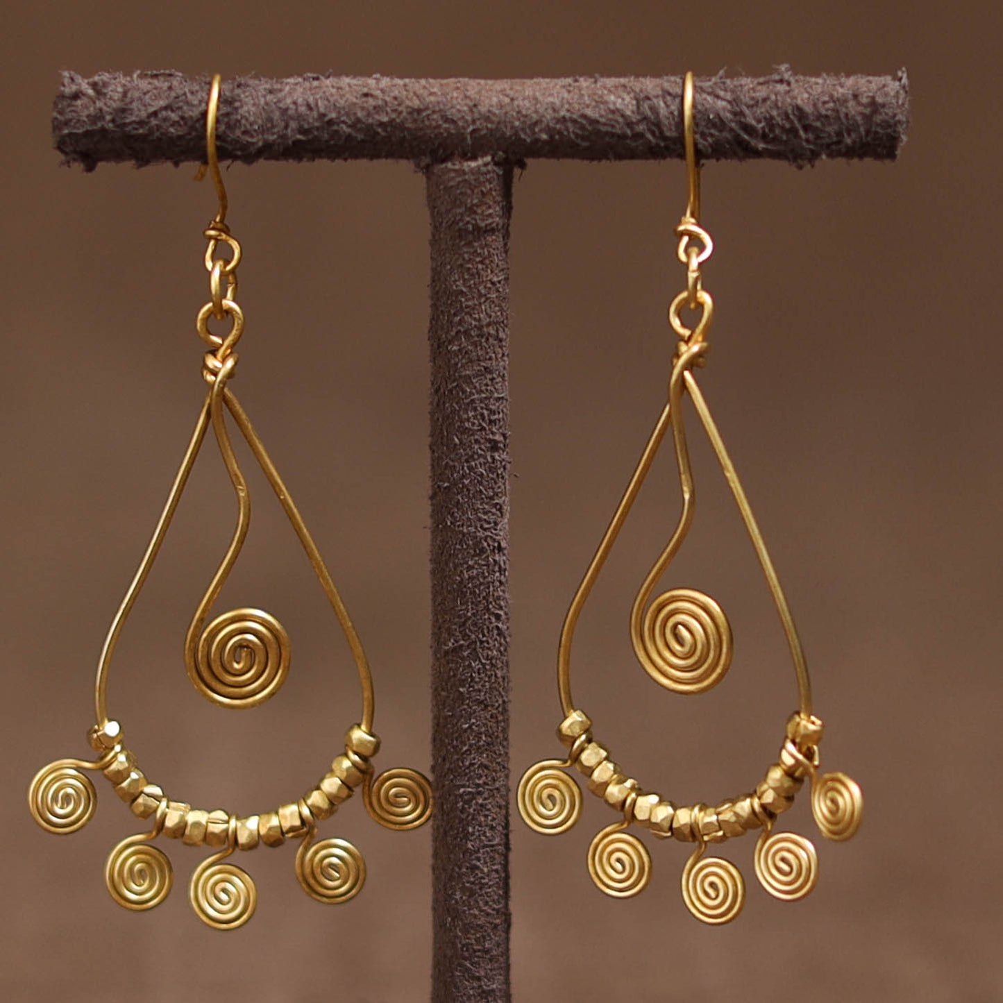 Tribal Odisha Dokra Handmade Earrings 124