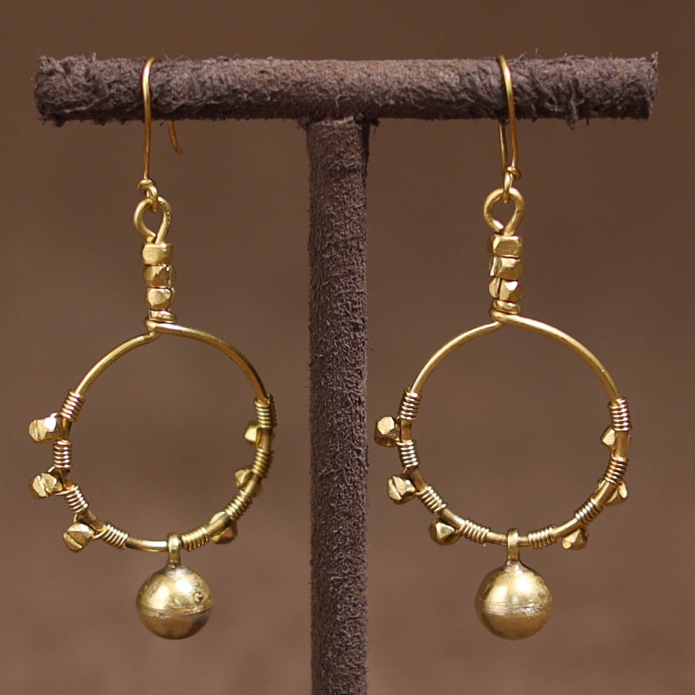 Tribal Odisha Dokra Handmade Earrings 125