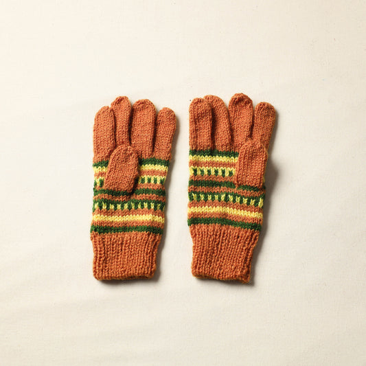 Kumaun Hand Knitted Woolen Gloves (Adult) 37