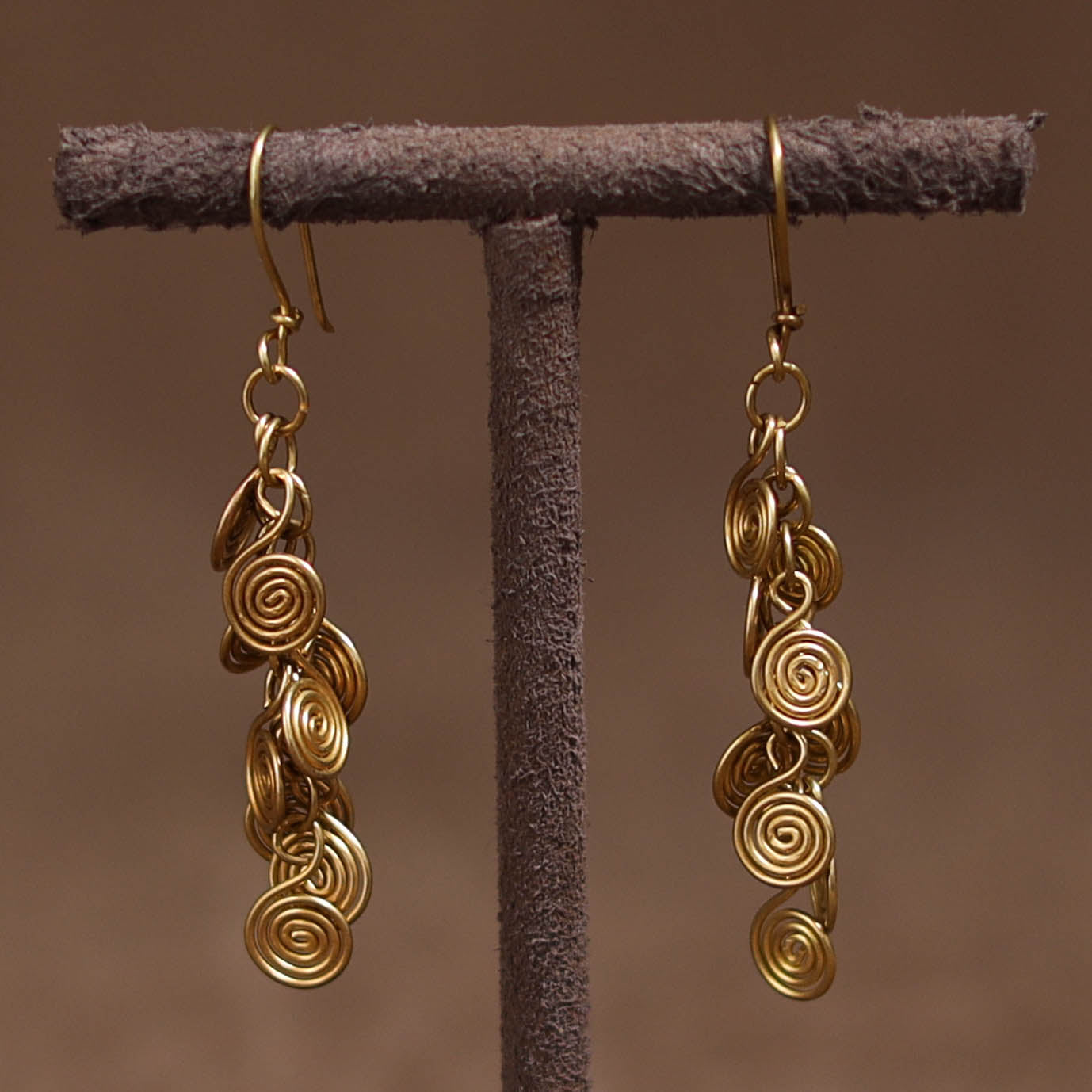 Tribal Odisha Dokra Handmade Earrings 115