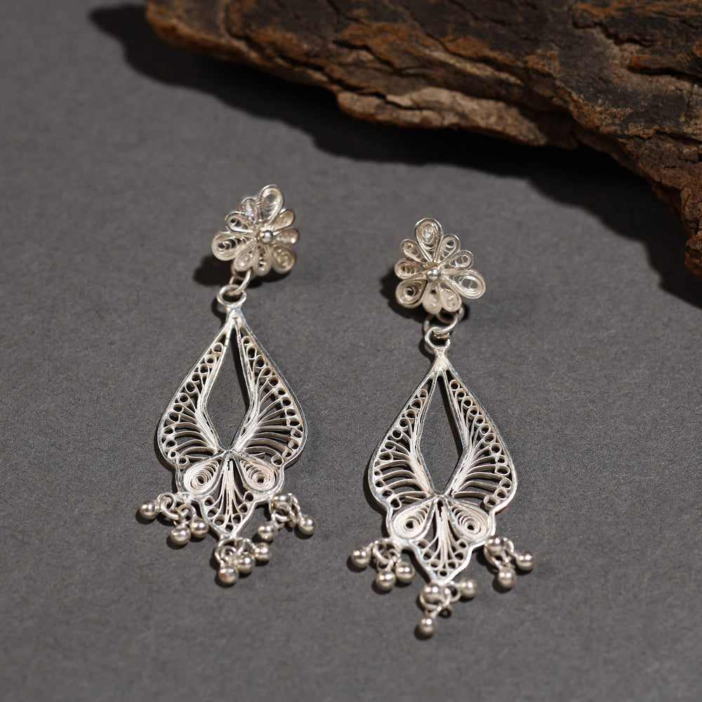 Kalinga Filigree Sterling Silver Earrings 13