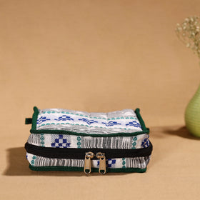 Multicolor Handmade 4 Pockets Cotton Jewelry Bag