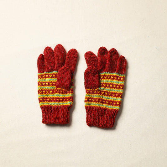 Kumaun Hand Knitted Woolen Gloves (Adult) 39