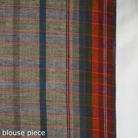 Buy Multicolor Birbhum Handloom Gamchha Cotton Saree 