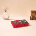 Kalamkari Handpainted Jewellery Box by Dwaraka Plus 16