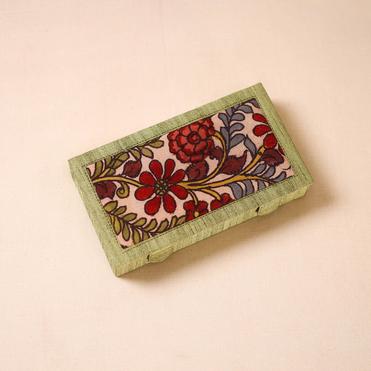Kalamkari Handpainted Jewellery Box by Dwaraka Plus 17