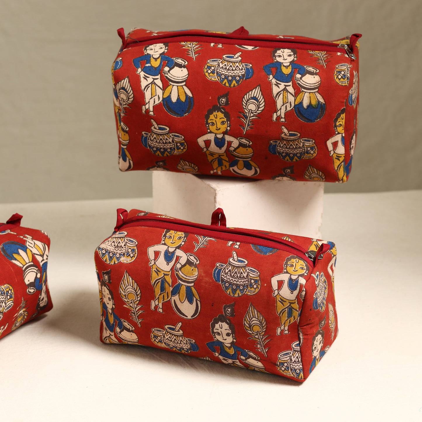 Cotton Toiletry Bag Set