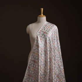 Pochampally Ikat Pure Handloom Raw Silk Fabric 04