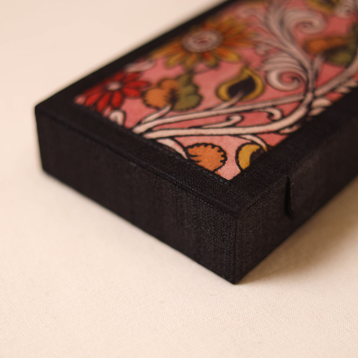 Kalamkari Handpainted Jewellery Box by Dwaraka Plus 18