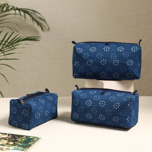 Handmade Cotton Toiletry Bags (Set of 3) 82