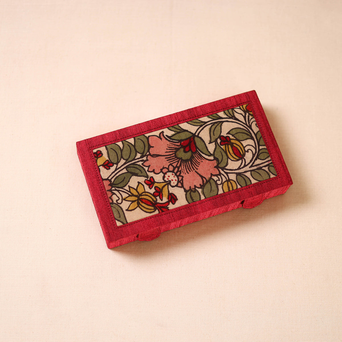 Kalamkari Handpainted Jewellery Box by Dwaraka Plus 19