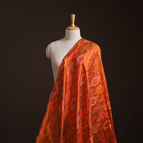 Pochampally Ikat Pure Handloom Raw Silk Fabric 12