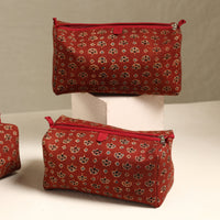 Cotton Toiletry Bag Set