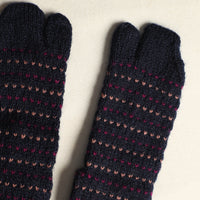 Black - Kumaun Hand Knitted Woolen Socks (Adult) 45