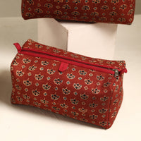 Cotton Toiletry Bag Set