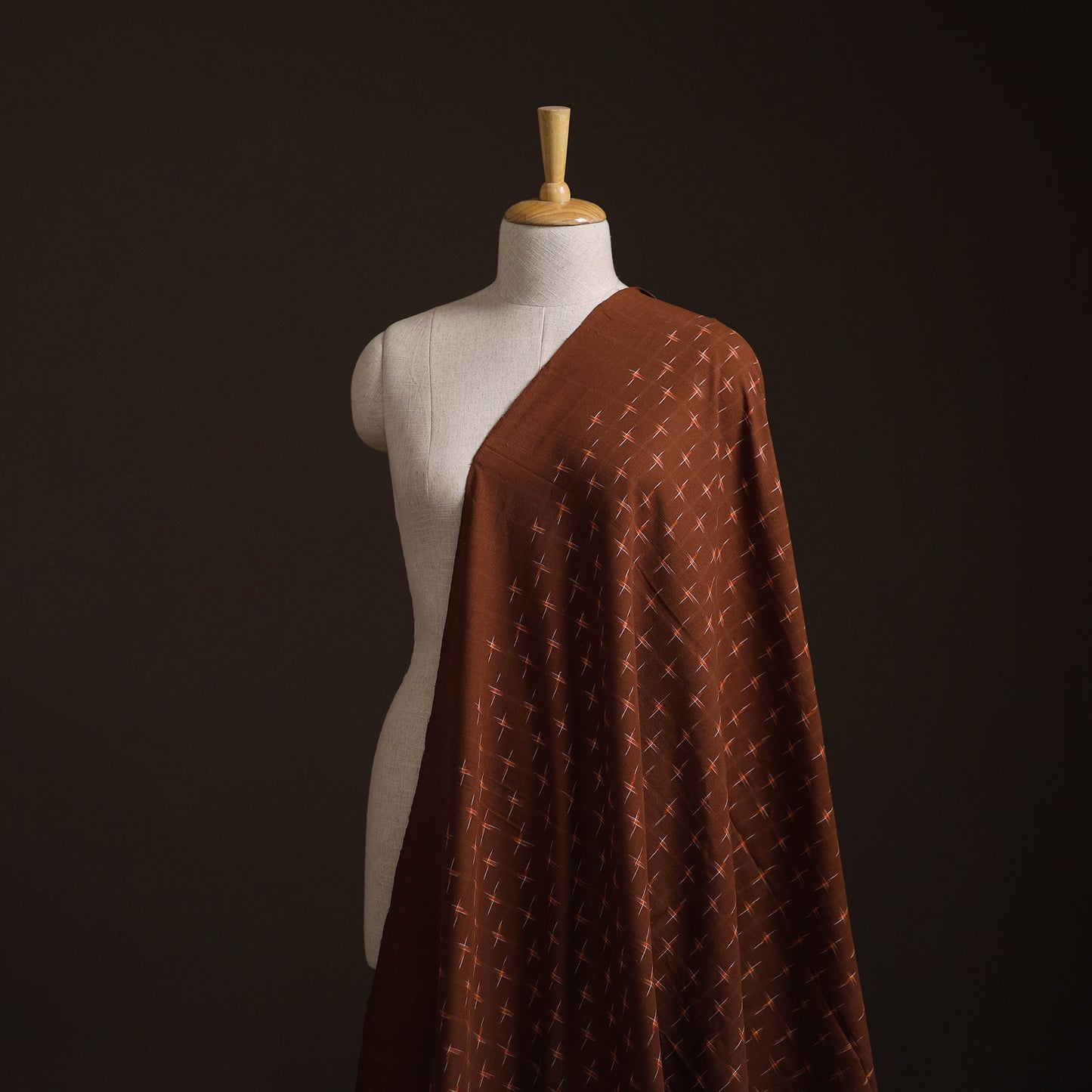 Pochampally Double Ikat Handloom Cotton Fabric 15