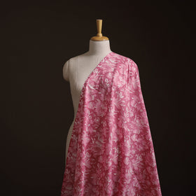 Pink - Sanganeri Hand Block Print Cotton Fabric 02