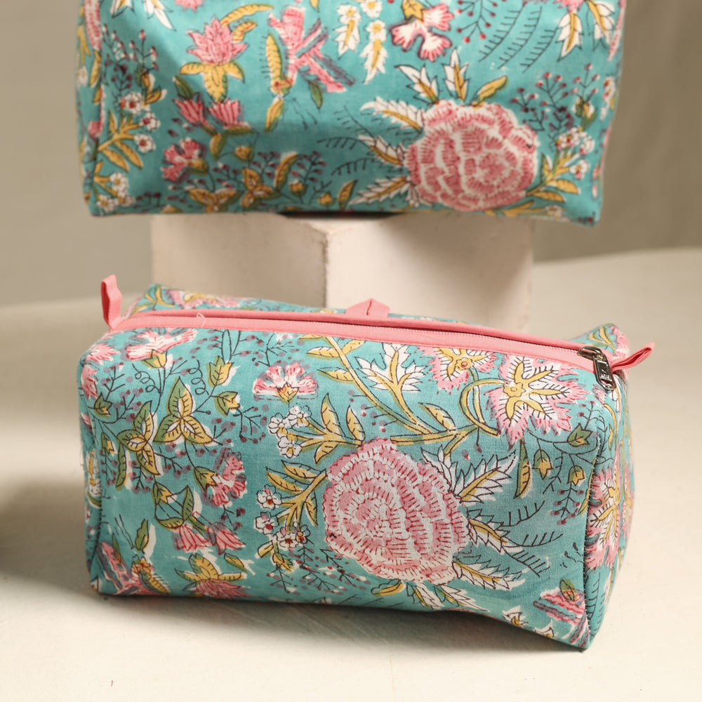 Cotton Toiletry Bag Set