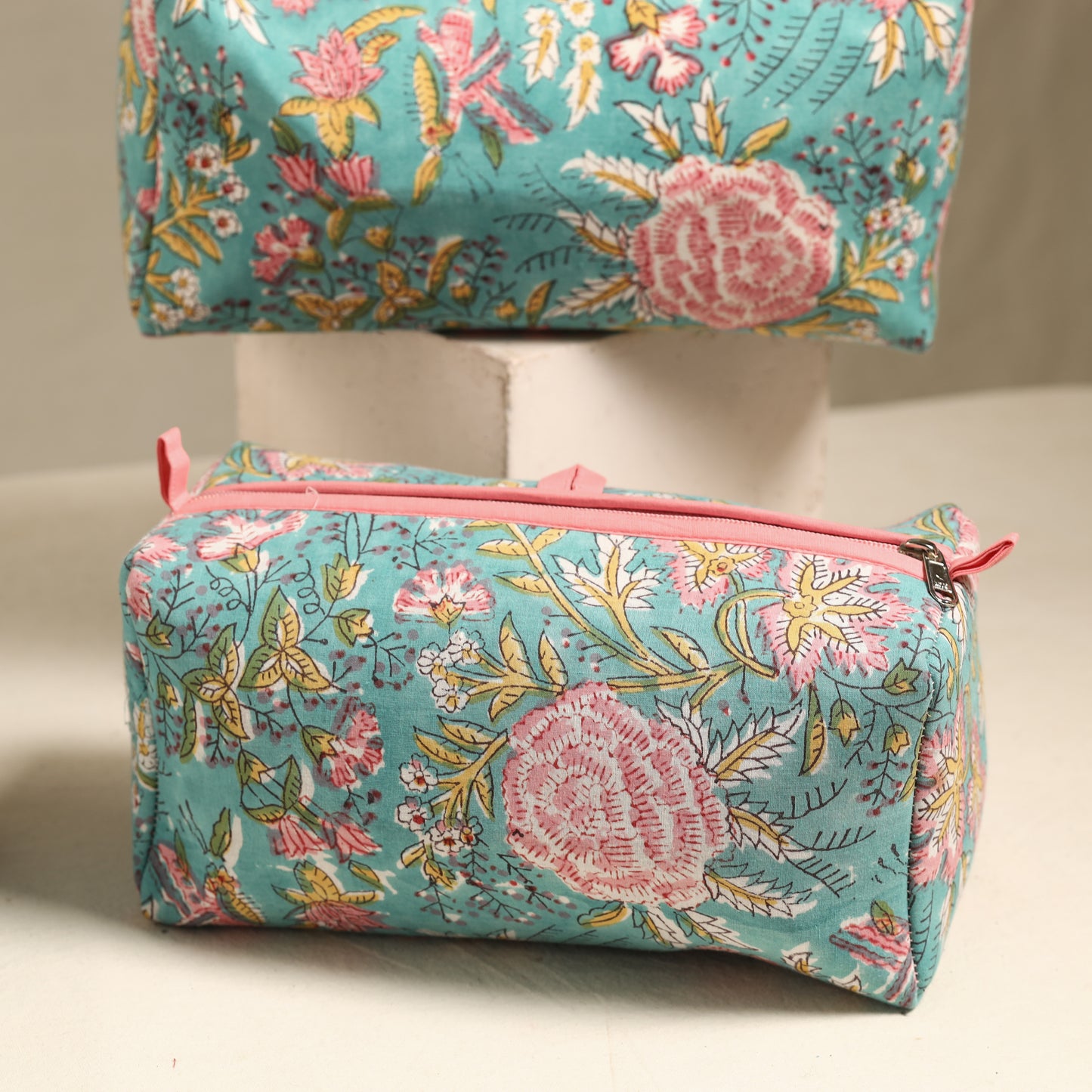 Cotton Toiletry Bag Set