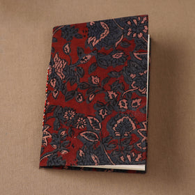 Handmade Paper Notebook in Ajrakh Cover (7 x 5 in) 45
