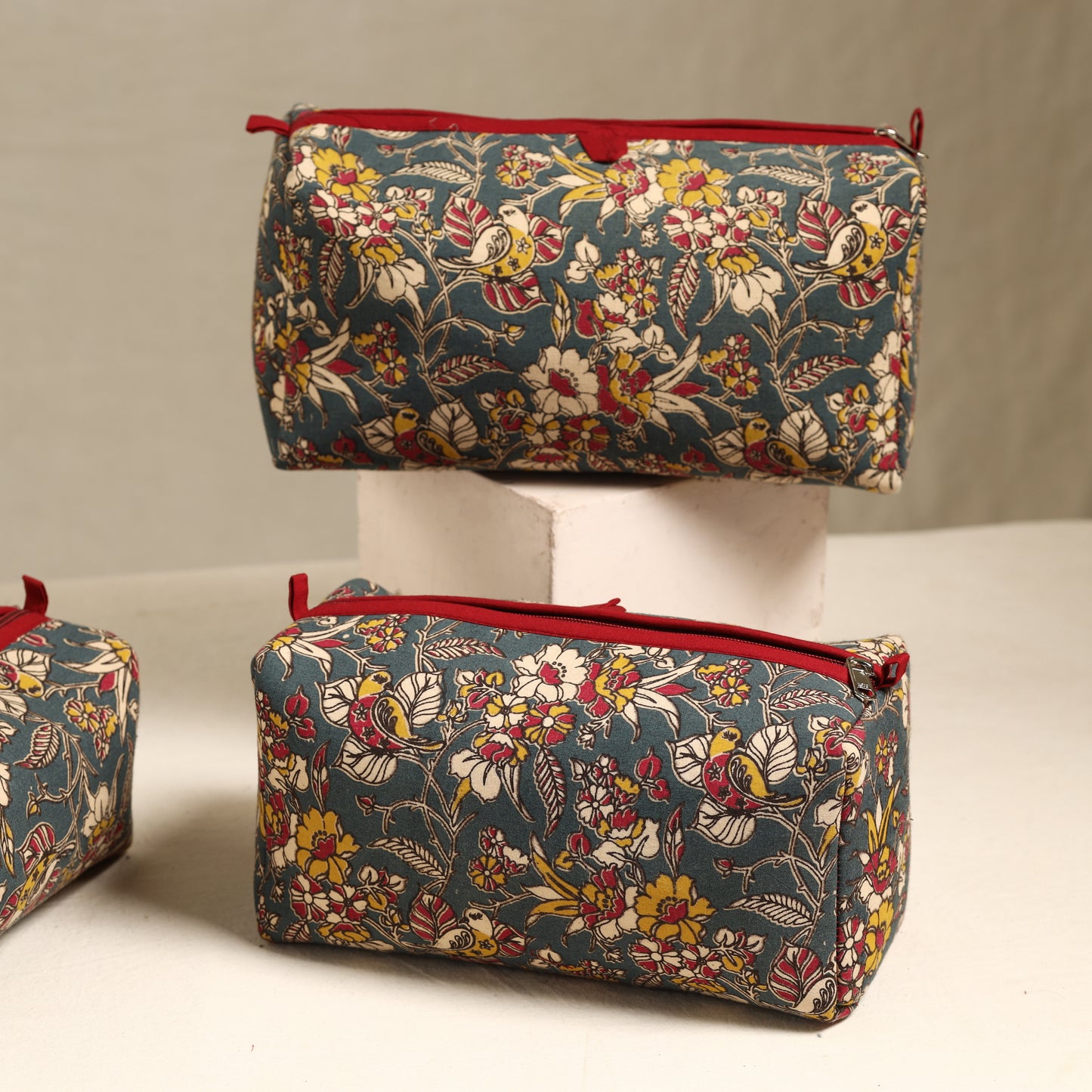 Cotton Toiletry Bag Set