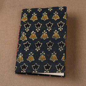 Handmade Paper Notebook in Ajrakh Cover (7 x 5 in) 44