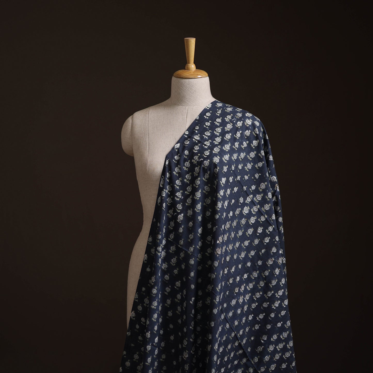 Sanganeri Hand Block Print Cotton Fabric 04
