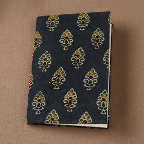 Handmade Paper Notebook in Ajrakh Cover (7 x 5 in) 43