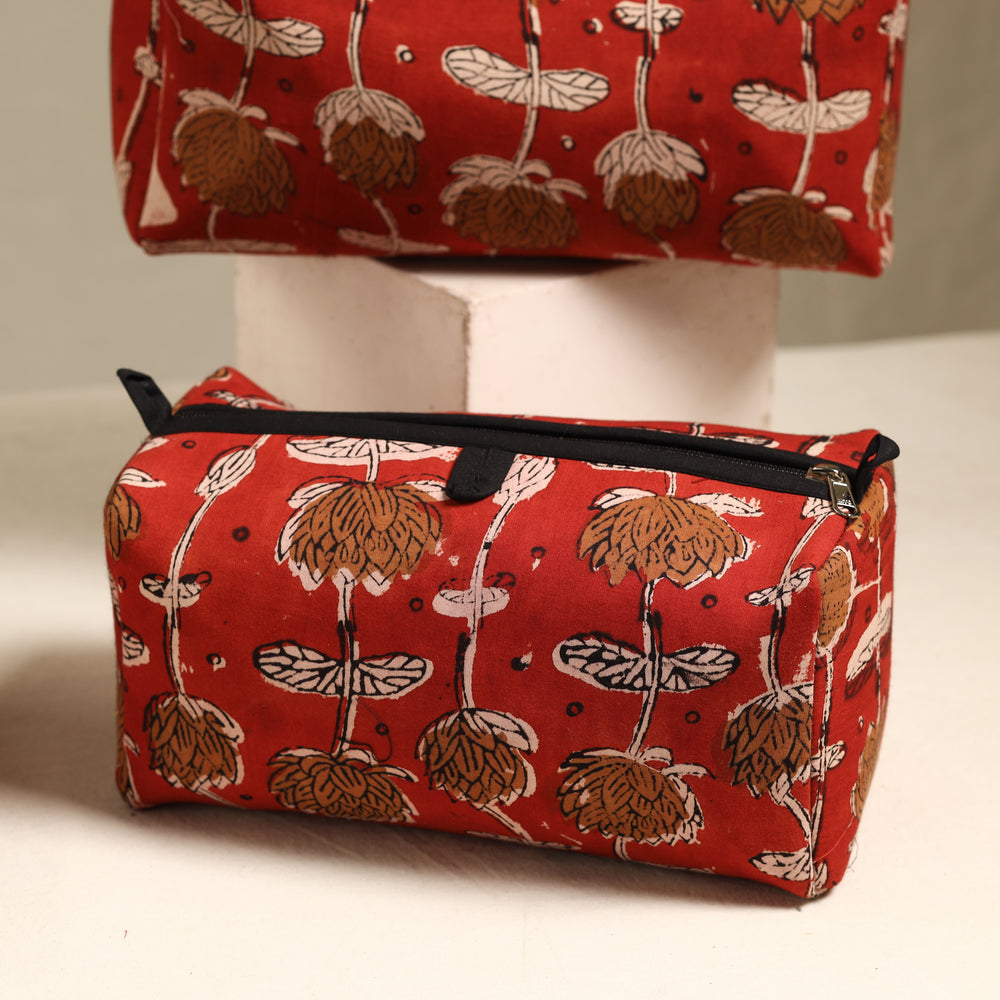 Cotton Toiletry Bag Set