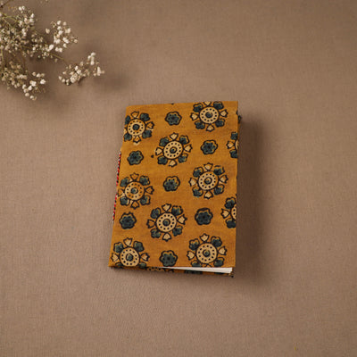 Handmade Paper Notebook in Ajrakh Cover (7 x 5 in) 40