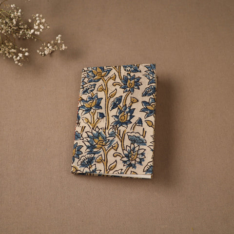 Beige - Handmade Paper Notebook in Ajrakh Cover (7 x 5 in) 39
