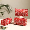  Handmade Cotton Toiletry Bags (Set of 3) 96 