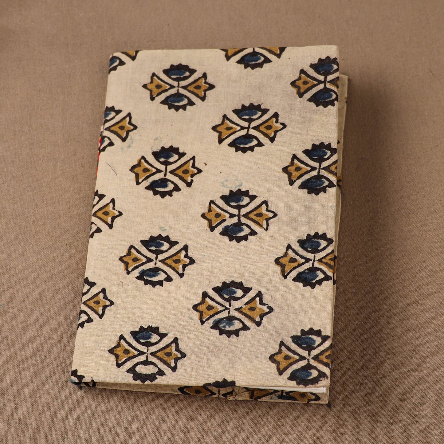 Handmade Paper Notebook in Ajrakh Cover (7 x 5 in) 30