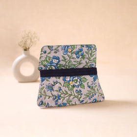 Embossed Leather Flap Hand Print Clutch  08