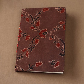 Handmade Paper Notebook in Ajrakh Cover (7 x 5 in) 28
