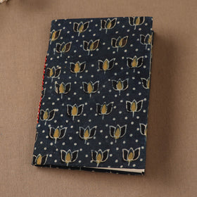 Handmade Paper Notebook in Ajrakh Cover (7 x 5 in) 26