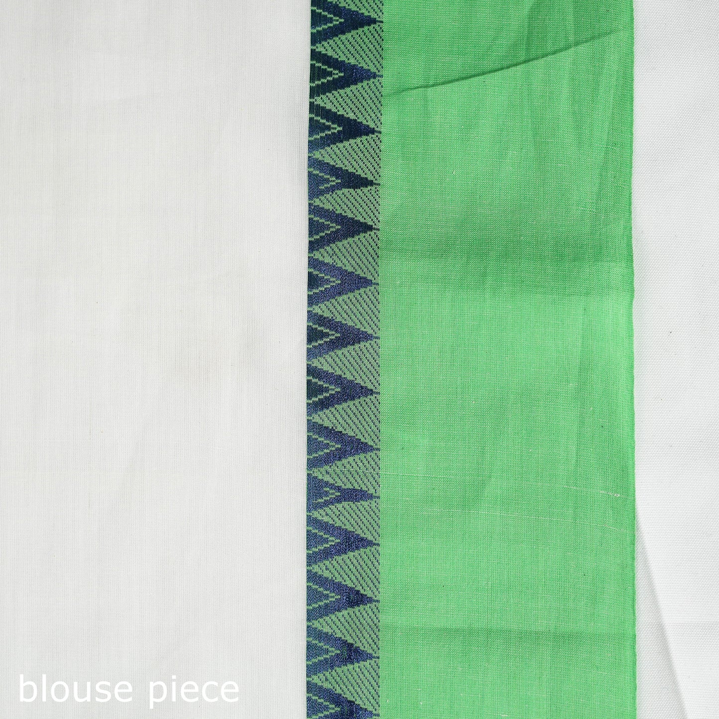 Buy White Bengal Woven Border Handloom Cotton Saree