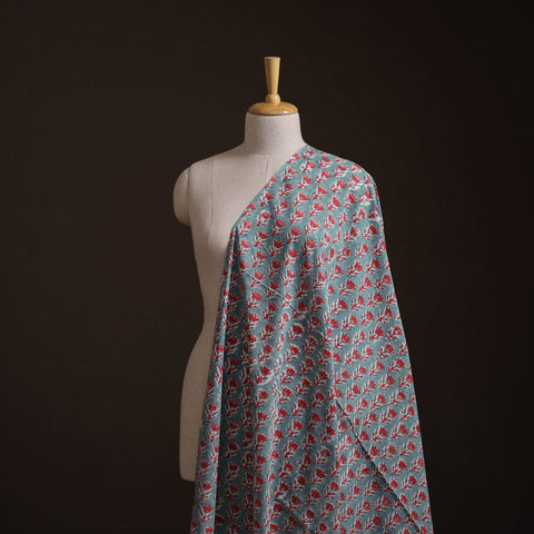Sanganeri Hand Block Print Cotton Fabric 17