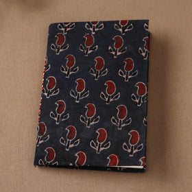 Handmade Paper Notebook in Ajrakh Cover (7 x 5 in) 24