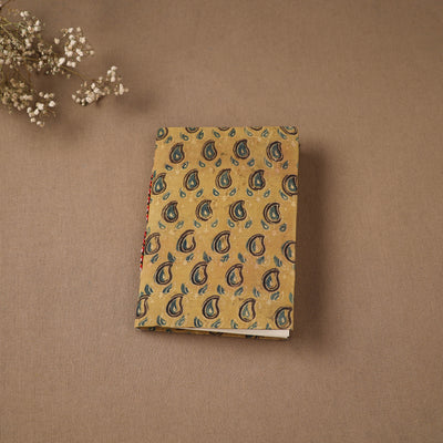 Handmade Paper Notebook in Ajrakh Cover (7 x 5 in) 21