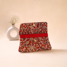 Embossed Leather Flap Hand Print Clutch  14
