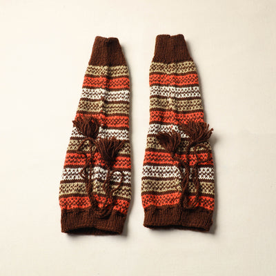 Multicolor - Kumaun Hand Knitted Woolen Leg Warmer 79