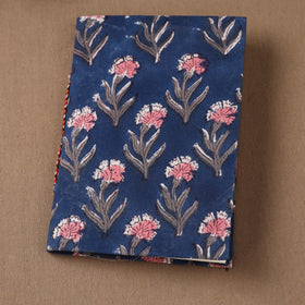 Handmade Paper Notebook in Floral Cover (7 x 5 in) 135