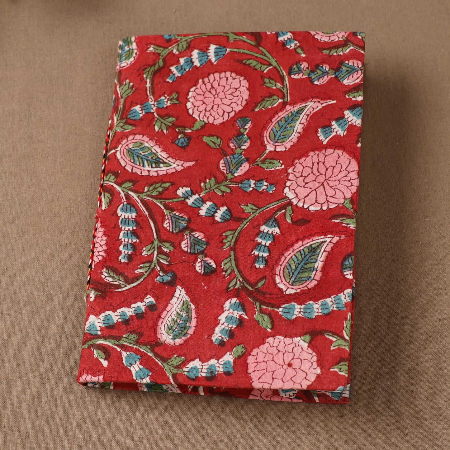 Handmade Paper Notebook in Floral Cover (7 x 5 in) 134